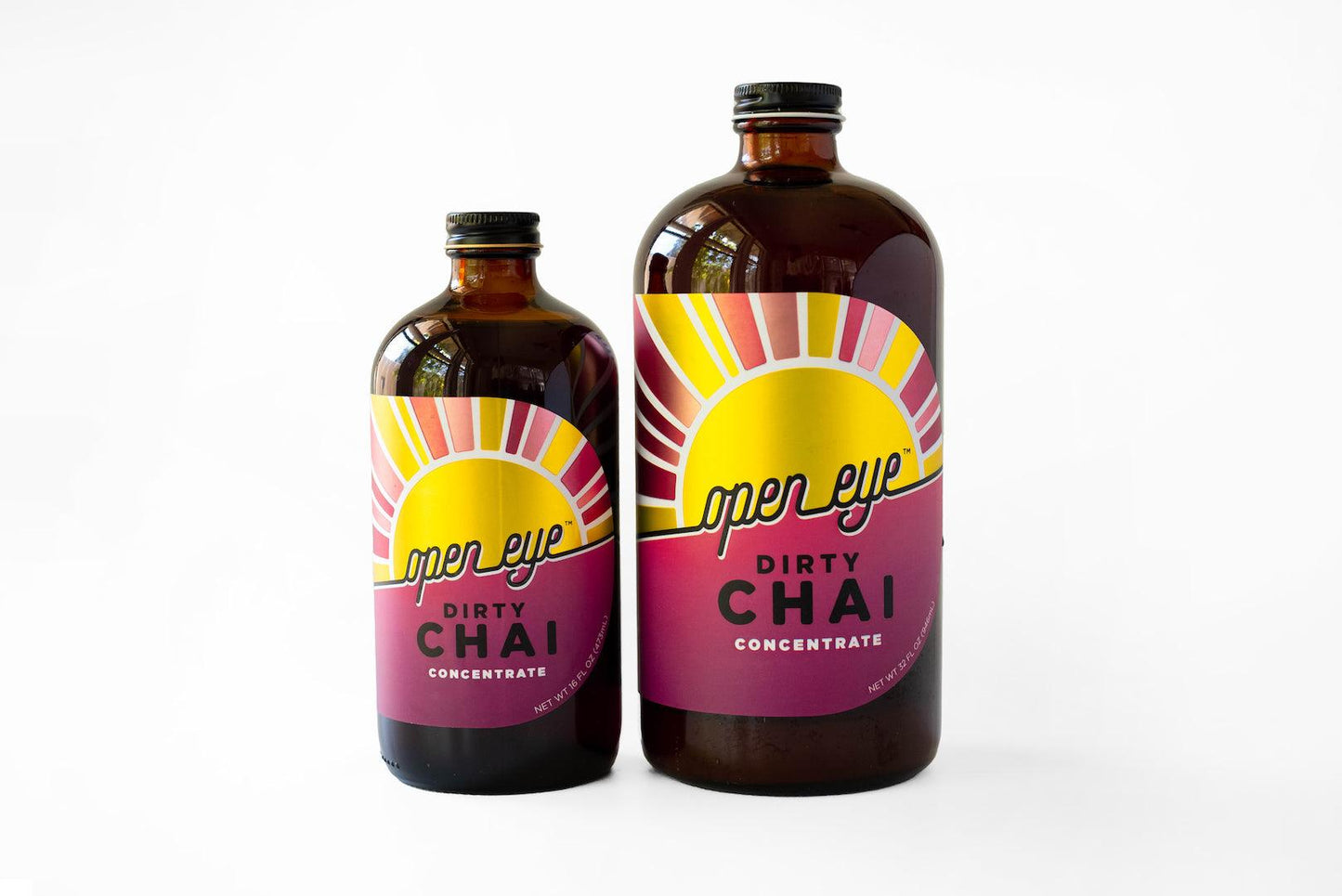 Dirty Chai Concentrate- Chai Latte Plus Coffee - Open Eye Beverage Co.